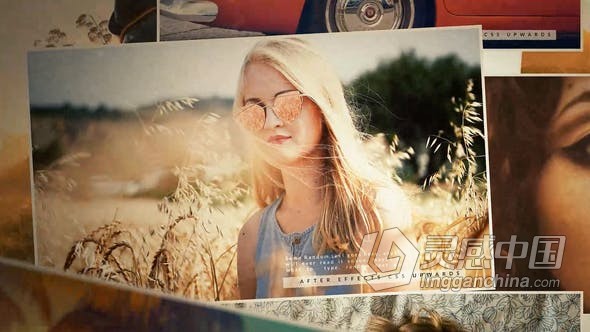 三维空间感拼贴交错时间线展示照片回忆婚礼旅行视频相册 AE模板 AE工程文件 Photo Memories  福风灵感网 www.ffidea.com