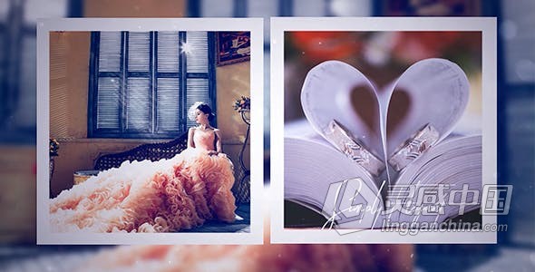 光效组合简单浪漫婚礼照片视频展示相册 AE模板 AE工程文件 Wedding Day  福风灵感网 www.ffidea.com