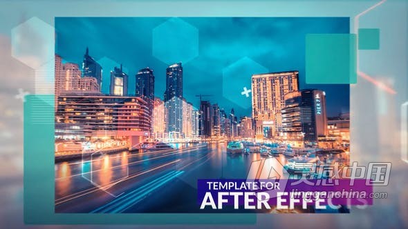 商务风简约线条图形过渡透明菱形背景多用途电子相册视频幻灯片 AE模板 AE工程文件 Multipurpose Slideshow 10  福风灵感网 www.ffidea.com