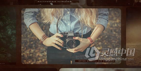 制作相册视频历史侦探幻灯片旅游婚礼照片展示动画效果 AE模板 AE工程文件 Video Slide  福风灵感网 www.ffidea.com