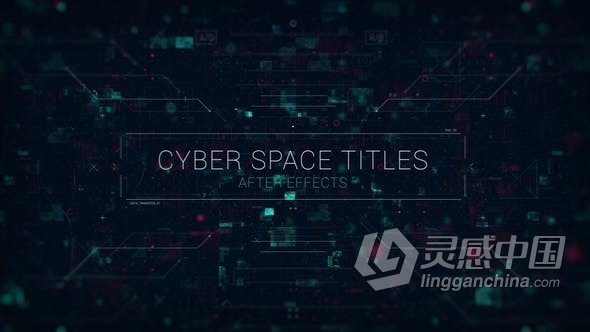 AE模板 网络空间数据信息安全介绍未来技术预告企业宣传片视频 AE工程 AE文件  福风灵感网 www.ffidea.com