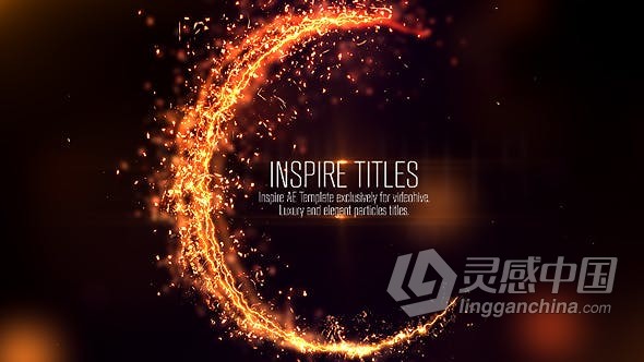 AE模板 生长粒子光线特效动画制作宣传介绍视频片头 AE工程 AE文件  福风灵感网 www.ffidea.com