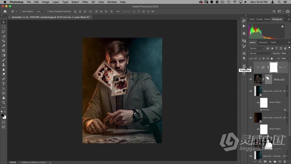 PS创建史诗般氛围感混合叠加后期处理工作流程视频教程 Creating Atmosphere In Photoshop  福风灵感网 www.ffidea.com