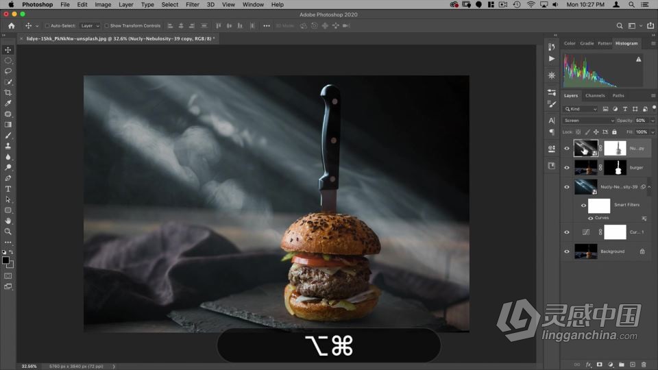 PS创建史诗般氛围感混合叠加后期处理工作流程视频教程 Creating Atmosphere In Photoshop  福风灵感网 www.ffidea.com