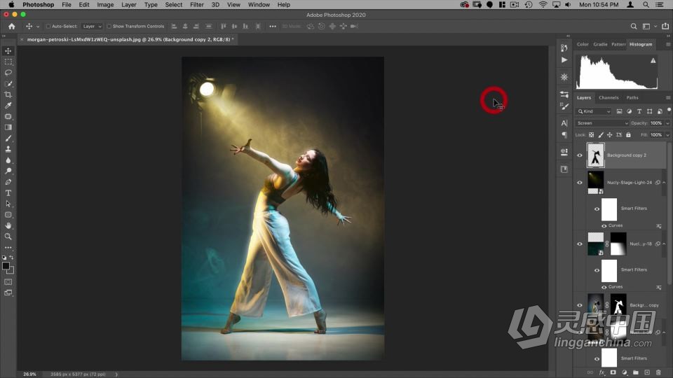 PS创建史诗般氛围感混合叠加后期处理工作流程视频教程 Creating Atmosphere In Photoshop  福风灵感网 www.ffidea.com