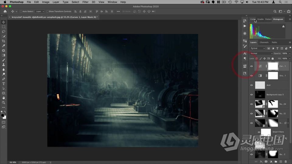 PS创建史诗般氛围感混合叠加后期处理工作流程视频教程 Creating Atmosphere In Photoshop  福风灵感网 www.ffidea.com