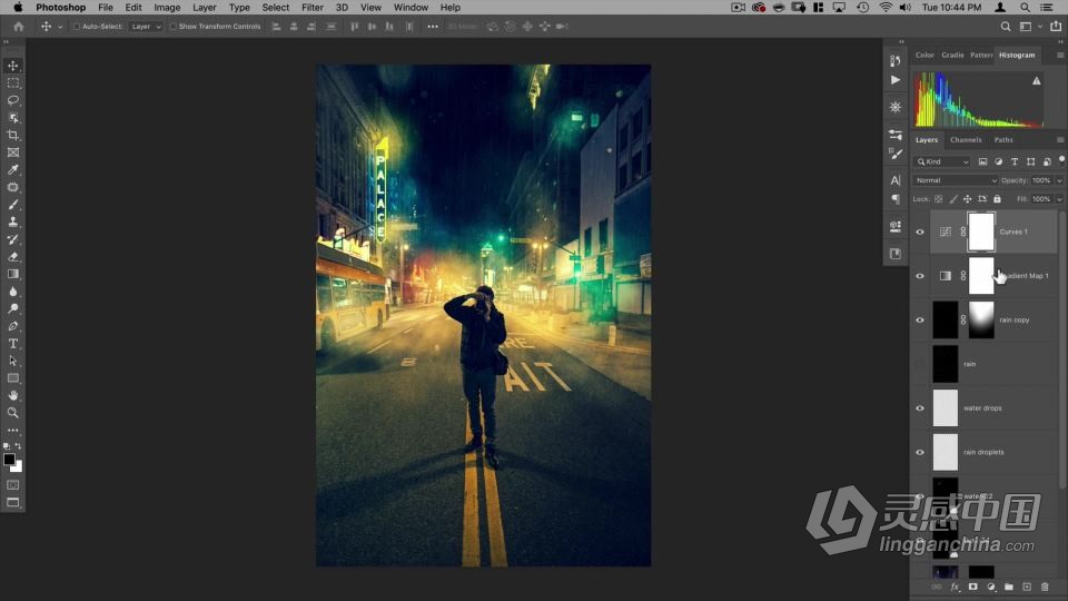 PS创建史诗般氛围感混合叠加后期处理工作流程视频教程 Creating Atmosphere In Photoshop  福风灵感网 www.ffidea.com