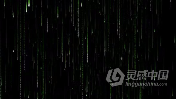 AE模板-Matrix Background V2 矩阵技术背景元素AE模板下载  福风灵感网 www.ffidea.com