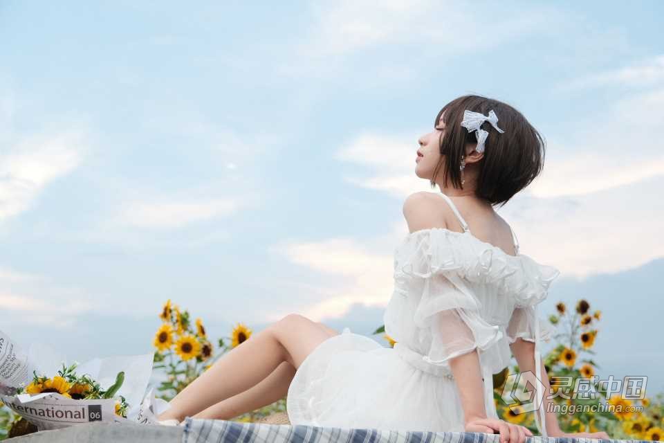 4张女孩人像写真摄影练习原片RAW原片素材+xmp调色预设  福风灵感网 www.ffidea.com