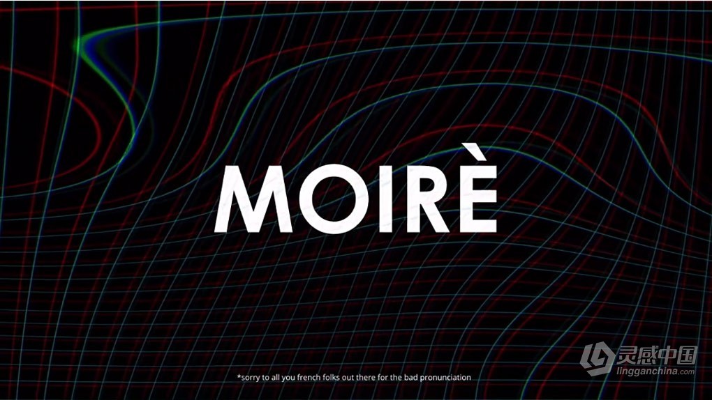 复古视频摩尔纹VHS外观显示生成特效AE脚本 Moiré v1.5 汉化版 + 使用教程  福风灵感网 www.ffidea.com