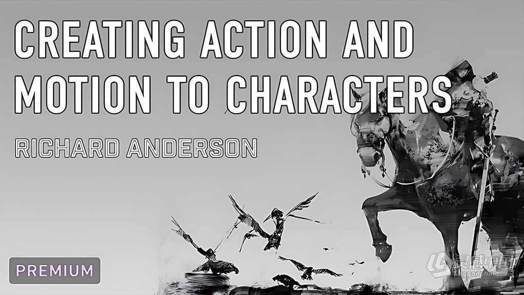 人物角色动作绘画技巧大师班视频教程-中文字幕 Bring Action and Motion to your Characters With Richard Anderson  福风灵感网 www.ffidea.com