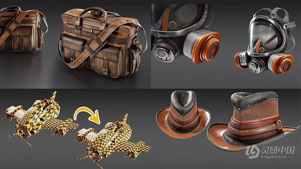 Substance Painter逼真游戏模型纹理制作视频教程第二季 Mastering Substance Painter: Tips and Tricks - Episod 02  福风灵感网 www.ffidea.com