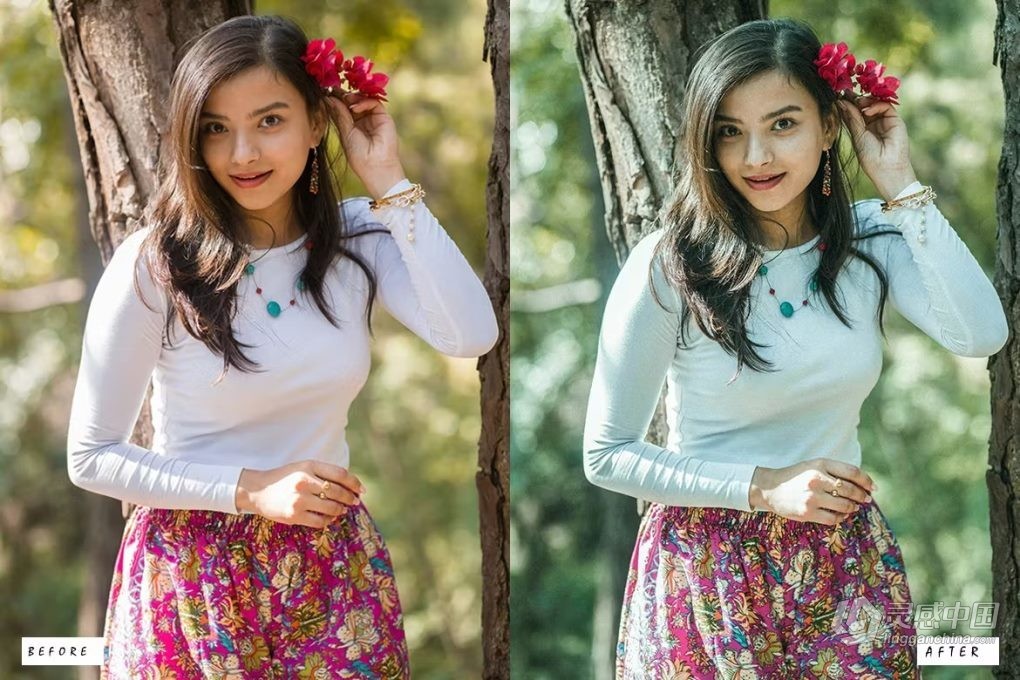 12种充满活力电影人像lr预设 12 Vibrant Film Lightroom Presets  福风灵感网 www.ffidea.com