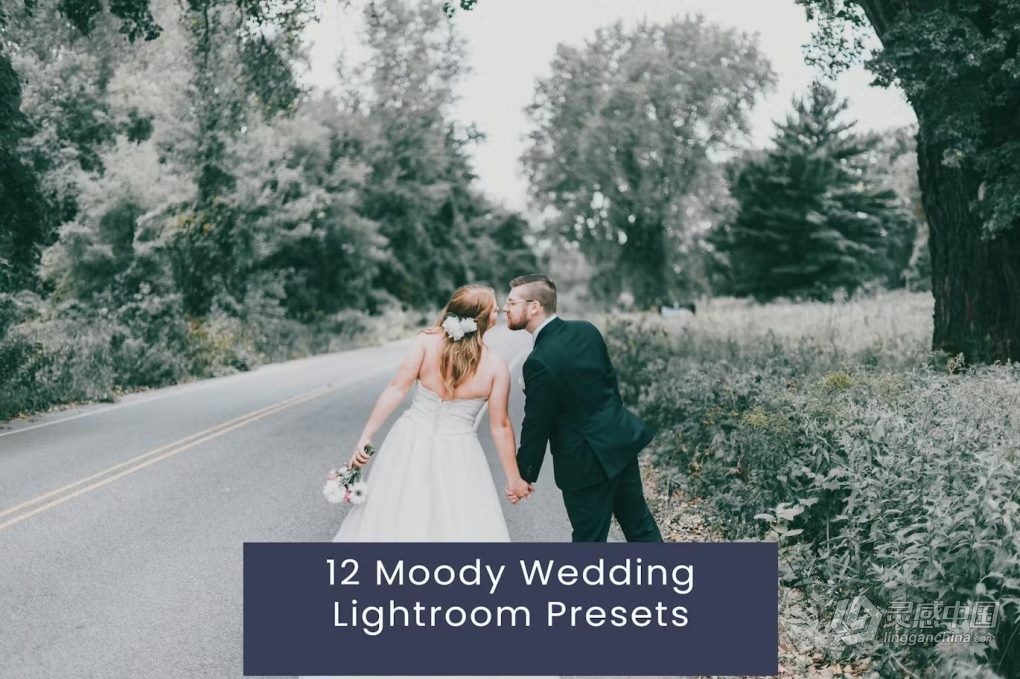 12种情绪电影婚礼人像调色LR预设 12 Moody Wedding Lightroom Presets  福风灵感网 www.ffidea.com