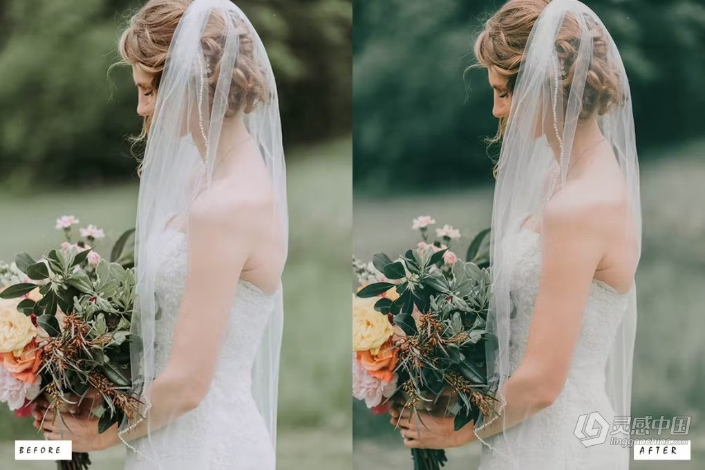 12种情绪电影婚礼人像调色LR预设 12 Moody Wedding Lightroom Presets  福风灵感网 www.ffidea.com