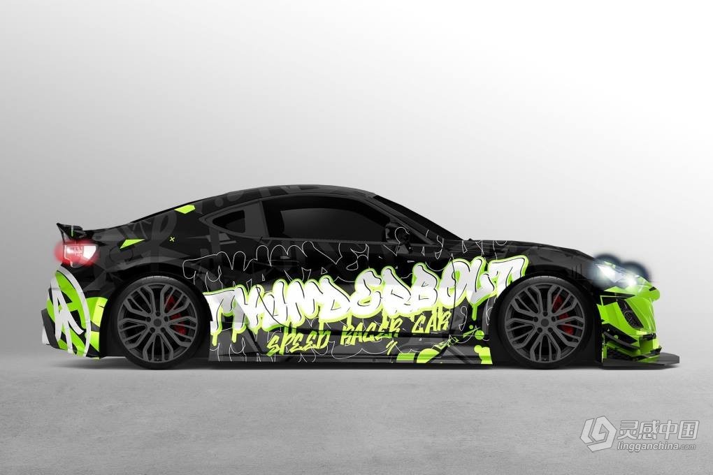 前卫时尚街头喷漆涂鸦手写粗犷滴墨趣味风格英文字体 Viper Gear – Thick Graffiti Font  福风灵感网 www.ffidea.com