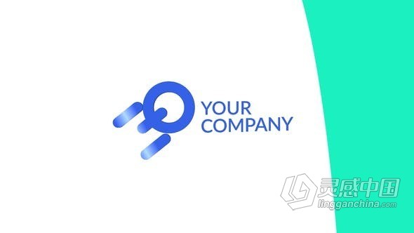 简单3D翻转标志开场白企业LOGO动画-PR模板 Logo Animation  福风灵感网 www.ffidea.com