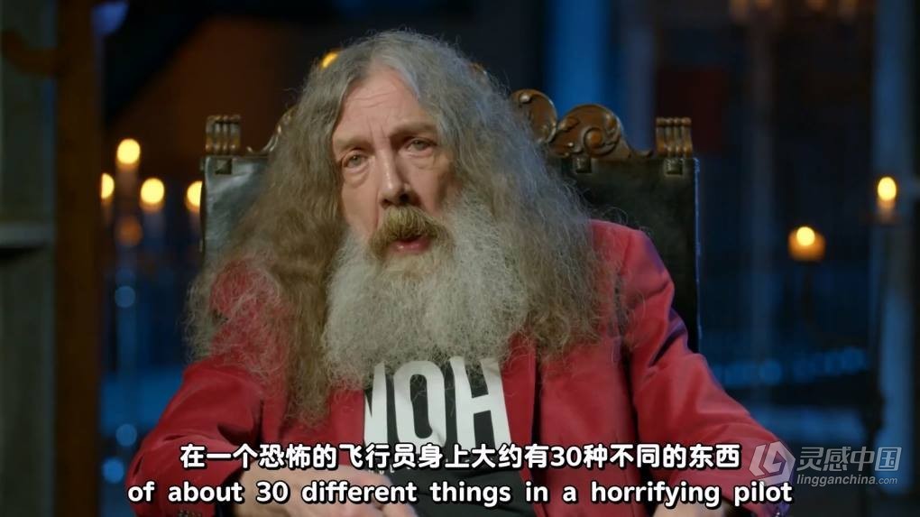 BBCMaestro – 国际知名的作家Alan Moore创作迷人故事-中英字幕 Alan Moore - Storytelling  福风灵感网 www.ffidea.com