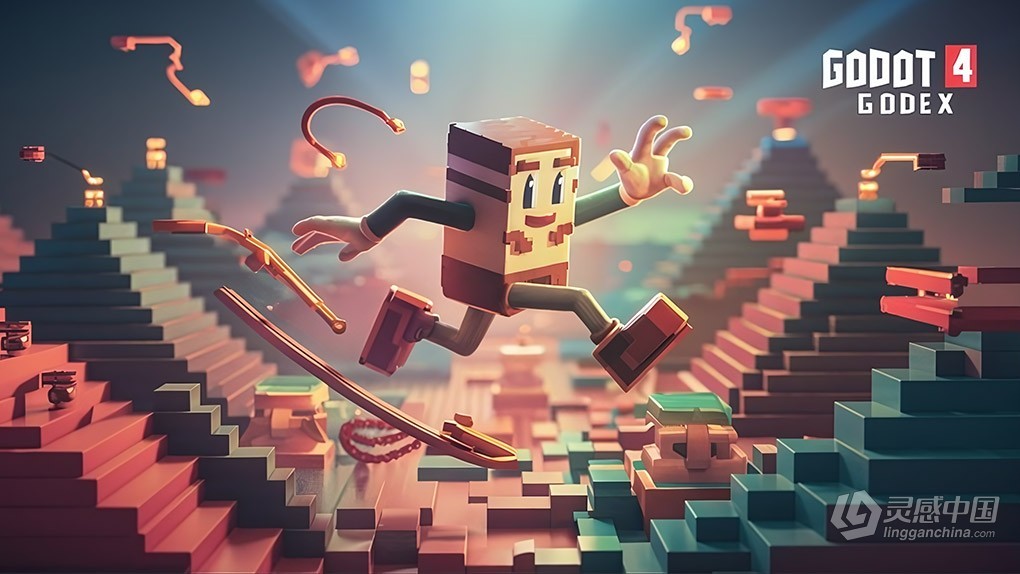 Godot 4游戏引擎快速入门技术训练视频教程 The Godot 4 Godex  福风灵感网 www.ffidea.com