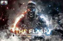 闪电侠-闪电能量Ps动作 The Flash - Lightning Ps Action  附视频教程