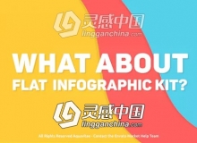 公司企业商务扁平化信息数据图表展示介绍MG动画AE模板 Flat Infographics Toolkit