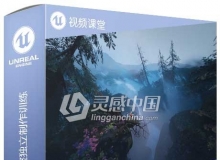 Unreal概念游戏风景完整独立制作训练视频教程