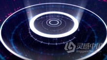 高科技HUD显示界面图形动画演绎LOGO现代技术公司视频片头 AE模板 AE工程文件 Hi-Tech Logo Reveal