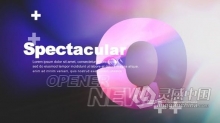 创意文字遮罩线条现代动态介绍品牌视频片头效果动画 AE模板 AE工程文件 New Spectacular Opener