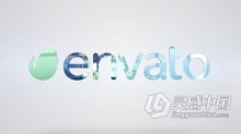 明亮干净计算机企业高科技公司CPU处理器像素网络动画LOGO宣传片头 AE模板 AE工程文件 Clean Tech Logo 2