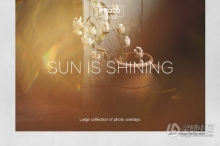 40张金色耀眼太阳炫光特效照片叠加合成素材 Sun is Shining Overlays
