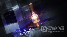 AE模板 商业计算机连接CPU博览会未来派网络技术视野宣传片视频 AE工程 AE文件
