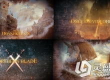 震撼大气史诗级电影预告片视频包装AE模板Videohive Blockbuster Cinematic Traile