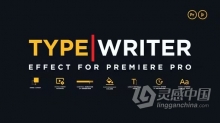 闪烁光标打字机效果文本动画PR模板下载 Typewriter Effect For Premiere Pro