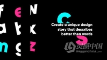 FCPX插件 8组创意排版自媒体开场图形动画介绍视频