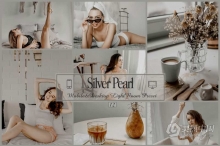 中性灰胶片人像Lightroom预设 Silver Pearl Lightroom Presets