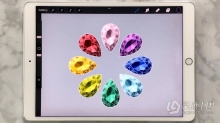 Procreate珠宝设计绘画技术训练视频课程