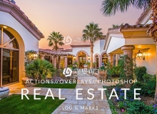 房地产修饰PS动作与天空叠加 REAL ESTATE ACTIONS & OVERLAYS
