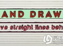 手绘风格卡通元素动画AE模板 Videohive Hand Drawn