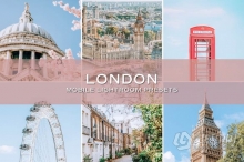 伦敦春季人文旅拍Lightroom预设/手机APP预设 5 London Lightroom Presets