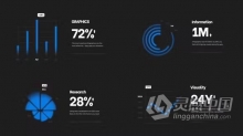 PR模板-现代商业信息图表公司业务数据分析报告演示 Modern Infographics