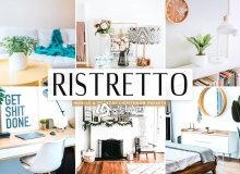 清新明亮室内摄影LR预设+手机LR预设 Ristretto Lightroom Presets