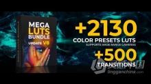 LUTs预设-1845+Mega LUTs色彩校正颜色分级调色预设cube文件下载