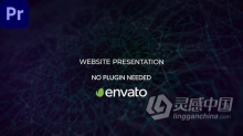 PR模板-互联网营销视频网页设计展示网站介绍宣传 Website Presentation Premiere Pro