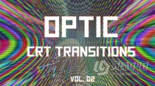 RT光学转场AE模板下载 CRT Optic Transitions Vol. 02