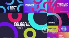 达芬奇模板-Colorful Typography彩色动画排版DaVinci Resolve模板下载