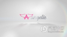 天使明亮设计标志动画企业宣传视频片头 AE模板 AE工程文件 Angelic Logo Reveal