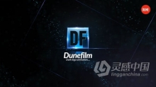 粒子线条特效动画演绎LOGO视频片头制作 AE模板 AE工程文件 Dark Logo Animation