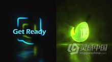 辉光失真损坏故障光效动画LOGO宣传视频片头效果 AE模板 AE工程文件 Glow Stroke Logo Reveal