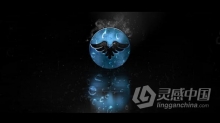 金属粒子特效标志宣传视频片头动画 AE模板 AE工程文件 Artistic Logo Reveal