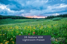26个自然风光HDR后期调色LR预设 26 Nature HDR Lightroom Presets